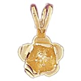 CleverEve's 14k Gold Charm Flowers 1 - Gram(s)