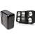 TeckNet Extra Power Portable Folding Speakers For iPod Video, Touch, Classic, Nano(1G, 2G, 3G,4G), Mini, Shuffle, iPhone and all other MP3 and MP4 Players(Included 3 Pin UK Power Adaptor)