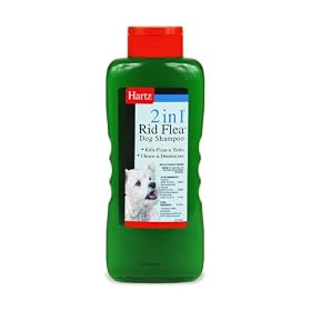 Hartz UltraGuard Rid Flea & Tick Shampoo for Dogs, 18 Ounce