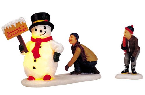Lemax Village Collection Frostys Friendly Greeting Table Piece #04511
