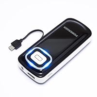 PowerGen PGMPP6000 Black External Battery Pack High Capacity 6000mAh Power Bank Charger Dual USB output for Apple iPhone 5 4s 4 3Gs 3G, iPod Touch, iPad 2 3/ HTC sensation, XE, XL, One X S V, Thunderbolt, Inspire 4G , EVO 3D, EVO 4G, Desire S Z HD / Samsung Galaxy S3 S2 S 2 II ACE Mini, S Advance, Galaxy Nexus, Nexus 7 / Motorola: Atrix 2, Droid 3 X X2 Razr Bionic, Triumph