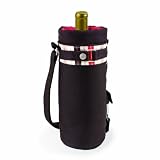41sKLAaA86L. SL160  Picnic Time Single Insulated Wine Tote, Moka