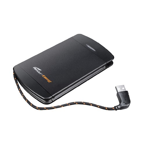 Eagle Tech ET-CS2PSU2-BK 2.5-Inch SATA to USB Portable HDD Enclosure w/Built-in USB cable