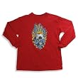 Mis Tee V-Us - Boys Long Sleeve Tee, Red