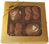 Chocolate Seashell and Seahorse - 7 oz Gift Box
