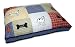 Petmate Quilted Applique Dog Bed, Classic Dog Motif, 27-Inch by 36-Inch