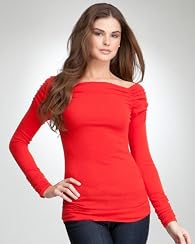 Ruched Long Sleeve Sweater Top