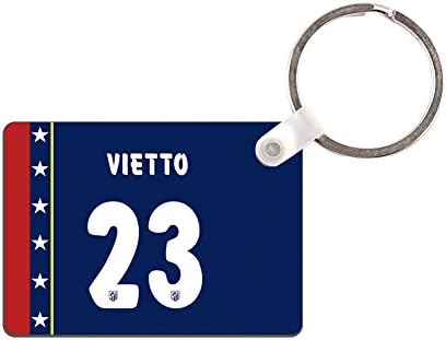 Zeppole(TM) #23 Vietto Away Key Chains Luggage Tags by MDF Board