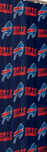 NFL Buffalo Bills 72-Inch-by-72-Inch Shower Curtain