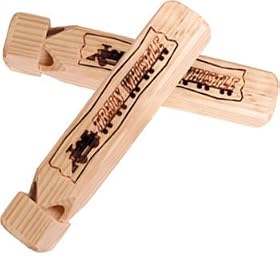 WOODEN TRAIN WHISTLE by Toysmith