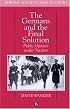 The Germans and the Final Solution: Public Opinion Under Nazism (Jewish Society and Culture)