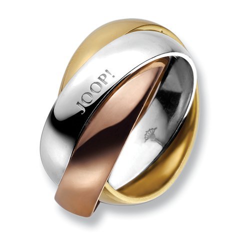 Joop Embrace Tricolor Ring, Gr.61,