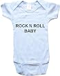 ROCK N ROLL BABY - White, Blue or Pink Onesie / Baby T-shirt