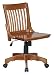 Wood Office Chair - Deluxe Armless Wood Bankers Chair - Office Star - 101