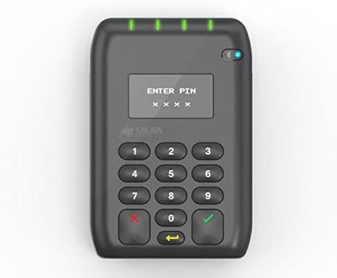 Miura Payworks M010 Mobile Pin Pad - Bluetooth, MSR, EMV, NFC