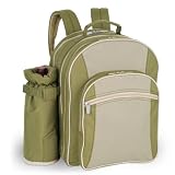 Sorrento picnic backpack w/wine duffel & dlx srv for 4
