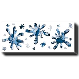 Instant Murals Splash Skater Wall Border Transfer Stickers