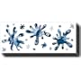 Instant Murals Splash Skater Wall Border Transfer Stickers - Blue Camouflage
