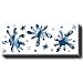 Instant Murals Splash Skater Wall Border Transfer Stickers - Blue Camouflage