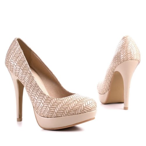 Damen Schuhe, PUMPS, PLATEAU HIGH HEELS STILETTO, MS-017, Synthetik in hochwertiger Lack Leder Optik Bilder von Damen Schuhe, PUMPS, PLATEAU HIGH HEELS STILETTO, MS-017, Synthetik in hochwertiger Lack Leder Optik