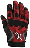 Empire 2008 Invert SE Paintball Gloves - Red Large