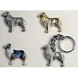 Australian Shepherd Hand Painted Pin
