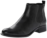 Nine West Women's Jara Leather Boot, Black/Black, 9.5 M US