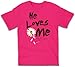 Christian T-shirt He Loves Me W/ Daisy
