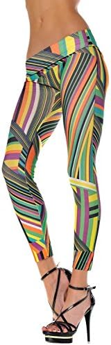 Fashion Women's Pattern Leggings Cotton Stretch Tight Pants