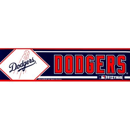 Dodgers Bumper Sticker