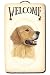 KimsCrafts Welcome Dog Collection Handmade in Maine Stenciled 7