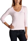 Three Dots Women's Deep V-Neck Tee
