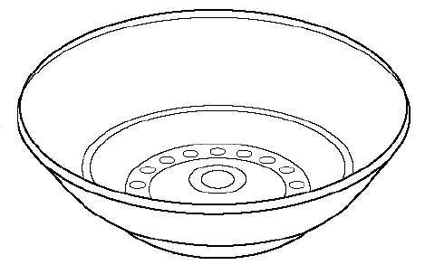 Magma Replacement Part Stove & Gas Grill Outer Bowl Marine Kettle Combination (Party Size)