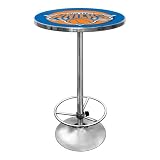 NBA New York Knicks Chrome Pub Table