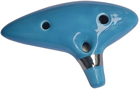 Ruide®12 Hole Zelda Ocarina From Legend of Zelda Alto C Sky Blue Version Special Design Exclusive for Zelda Fans