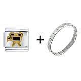 Movie Camera Italian Charm Bracelet