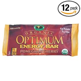 Nature's Path Organic Optimum Energy Bar Pomegranate Cherry, 2-Ounce Bars (Pack of 12)