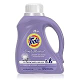 Tide 2x Ultra Liquid Detergent, Simple Pleasures Vanilla and Lavender, 25-Loads (Pack of 6)