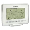 Technoline WD 9535 WetterDirekt Kunststoff 2-teilig weiß-silber