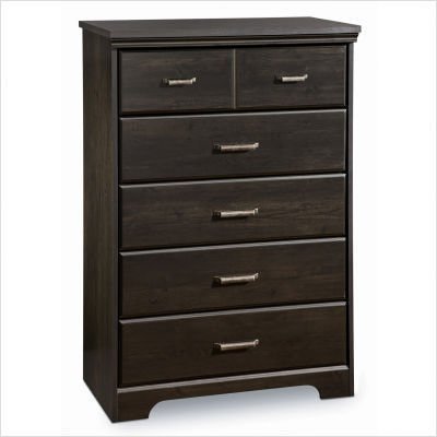 Versa Five Drawer Chest Finish: Mocha