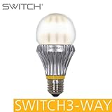 SWITCH Lighting A23WYIFUS27A4-R Classic A21 LED Light Bulb with 30/60/75-watt Replacement and Frosted Lens, Soft White