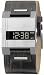Fossil JR9122 Gents Brown Distressed Leather Strap Watch with Digital Dial