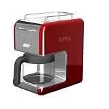 Produkt-Bild: Kenwood CM 021 Kmix Kaffeemaschine mit Thermogen Br&uuml;htechnologie und Optitemp 1200 Watt, himbeer-rot