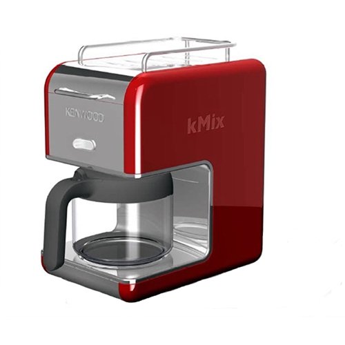 Kenwood CM021 K.Mix Cafetière Filtre 6 Tasses Métal Rouge  Kenwood CM021 K.Mix Cafetière Filtre 6 Tasses Métal Rouge