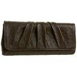Lauren Merkin Caroline Ostrich-Embossed Clutch
