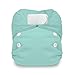 Thirsties Newborn All in One Hook and Loop-Aqua