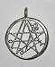 Pewter Necronomicon Pendant