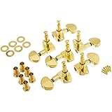 1set 3L3R grover - style tunning pegs Tuners Machine Heads Gold High Quality