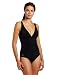 Speedo Womens Solid Shirred Thick Strap With Speedo 360 Core Control Swimwear