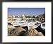 Fishing Boats in the Fishing Harbour, Tyre (Sour), the South, Lebanon, Middle East Collections Framed Art Poster Print by Gavin Hellier, 22x18
